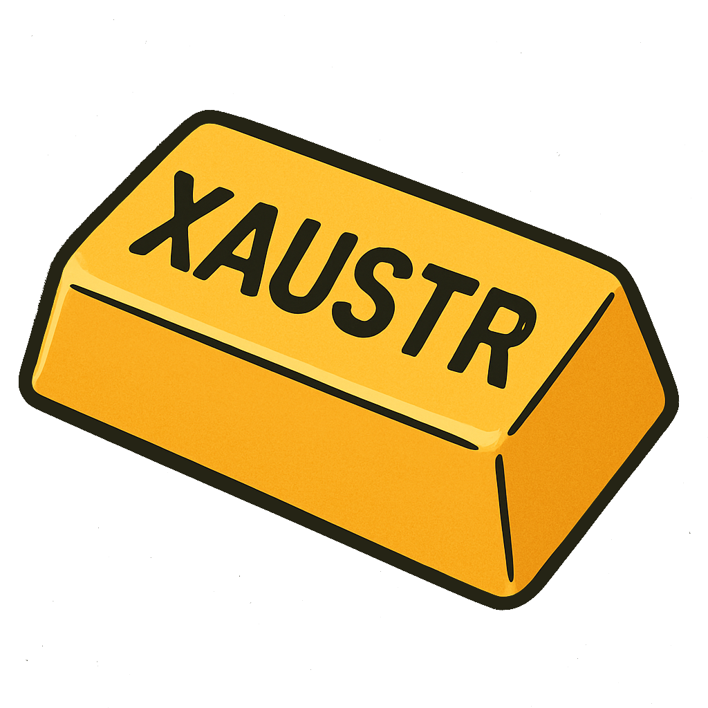XAUSTR Gold Bar